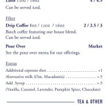 Cafe Ladurner Carte