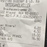 Untergandkeller Carta