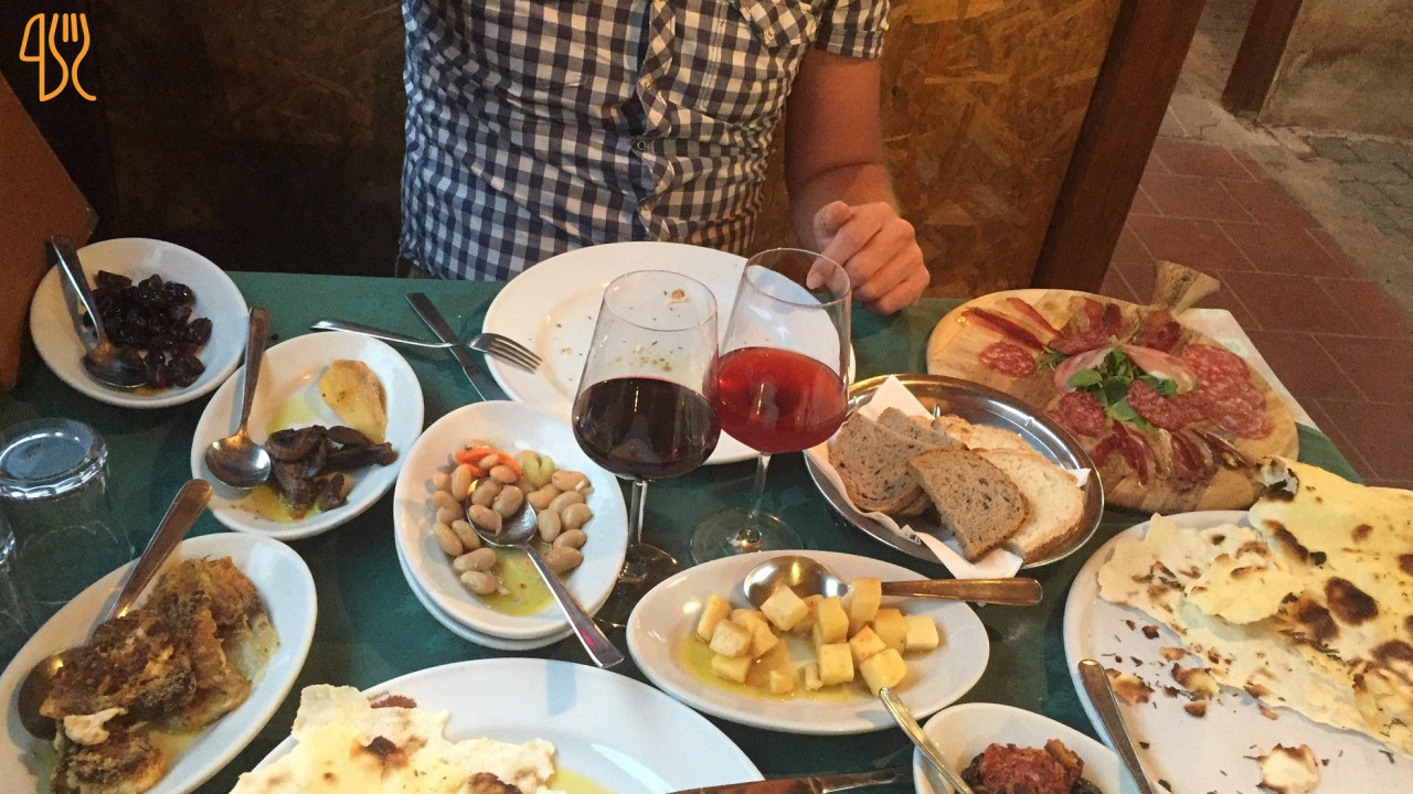 La Vecchia Quercia Comida