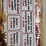 La Spiaggia Carta