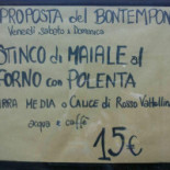 La Cantina Del Bontempon Carta