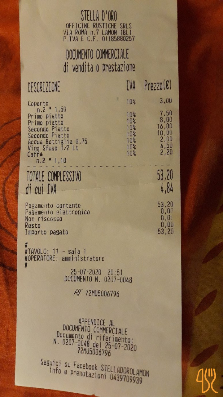 Stella D'oro Carta