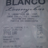 Blanco Lounge Carte