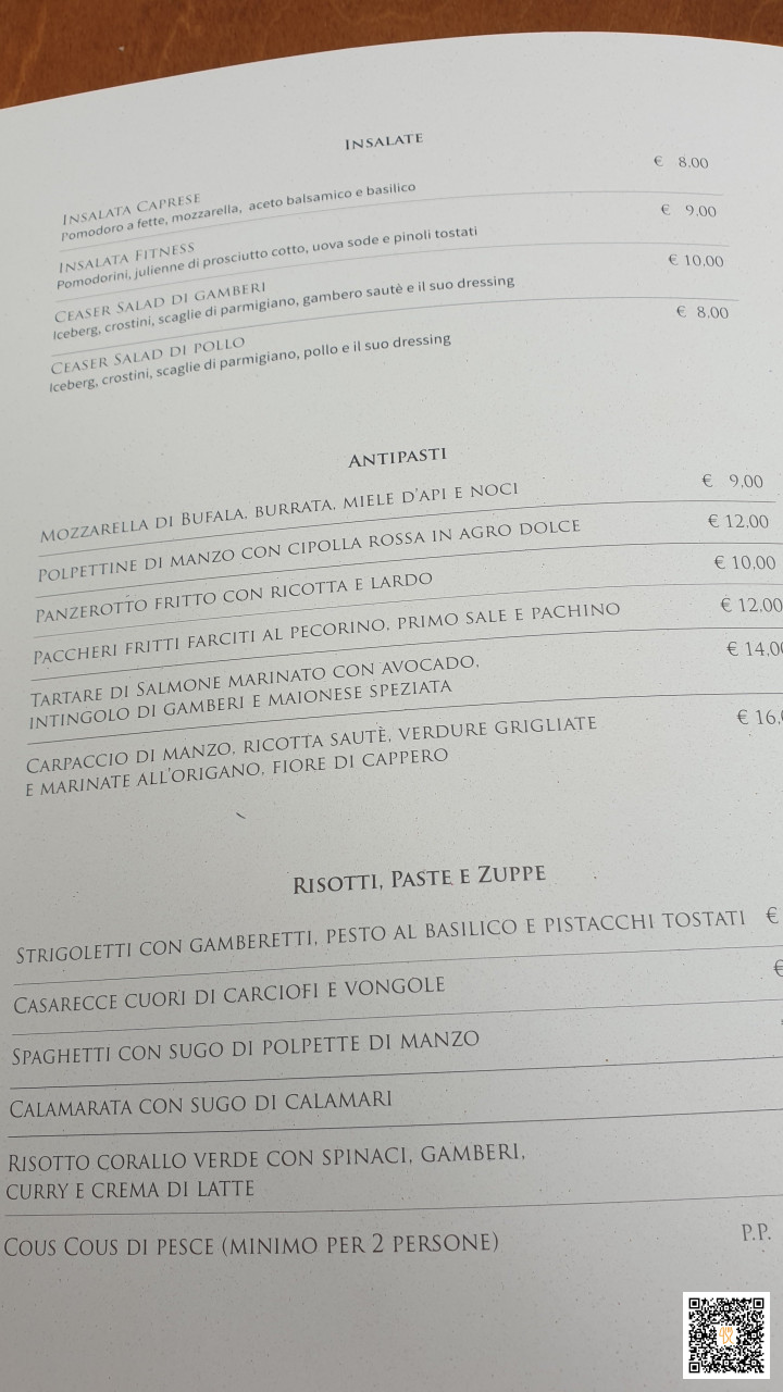Agatocle Bistro La Sedia Carta