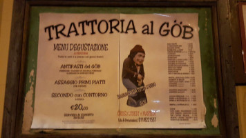 Al Gob menu