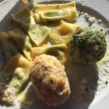 Malga Baita Messnerjoch Comida