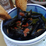 Osteria Mezzaluna food