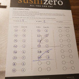 Sushi Zero Carte