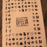 Birrificio Ofelia menu