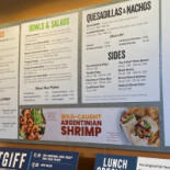 La Parolina menu