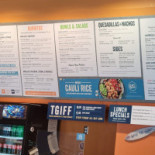 La Parolina menu