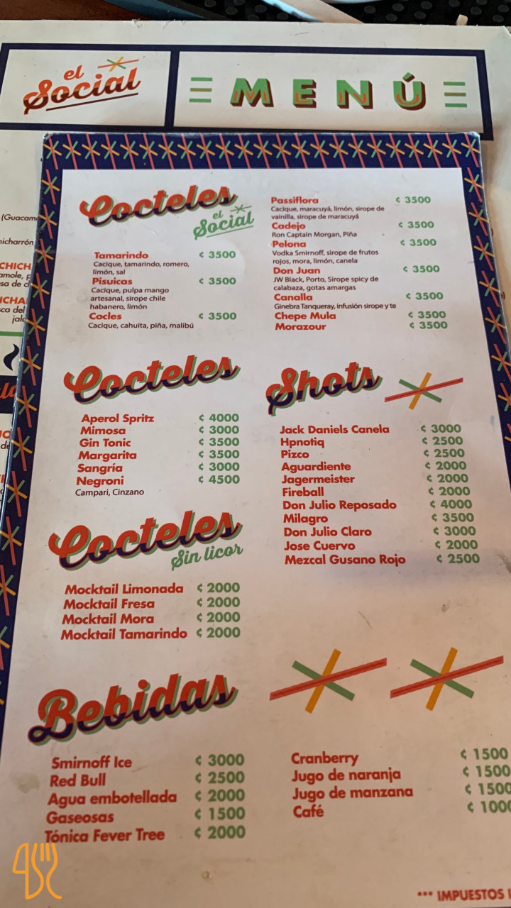 La Gruba Speisekarte