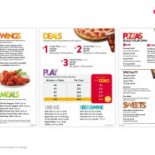 Pizzeria 567 menu