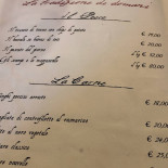 Osteria Del Fico Vecchio menu