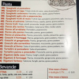 Pizza&pasta Carte