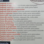 Pizza&pasta Carte
