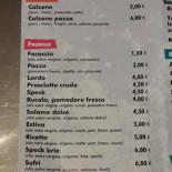 Pizza Pazza menu