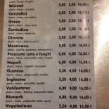 Pizza Pazza menu