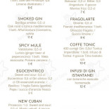 A Fuoco Lento menu