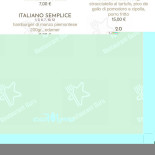 A Fuoco Lento menu