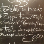 Bistro Nonsolopasta Carte