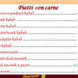 Carthage Kebab menu