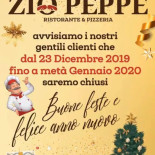 Zio Peppe menu