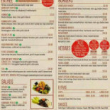 Kokoro menu
