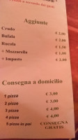 Pizzeria La Voglia Matta menu
