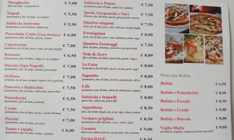 Pizzeria La Voglia Matta menu