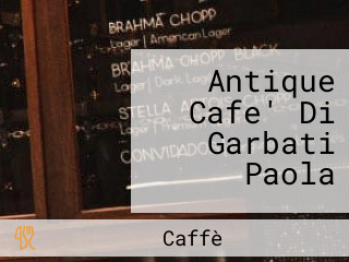 Antique Cafe' Di Garbati Paola
