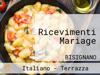 Ricevimenti Mariage