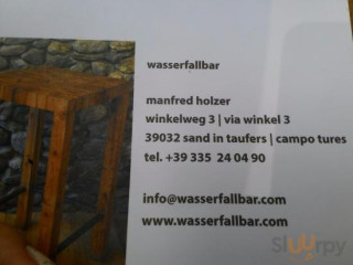 Wasserfallbar