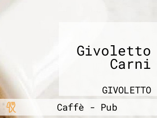 Givoletto Carni