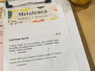 Melaleuca Florence Bakery +bistrot Brunch Specialty Coffee