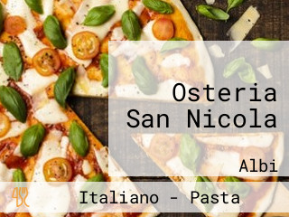 Osteria San Nicola