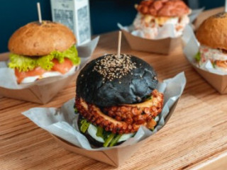 Fish Ham Burger Fry