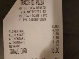 Tracce Di Pizza