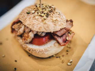 Crumb Lobster Burger