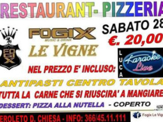 Fogix Pizzeria Music Drink