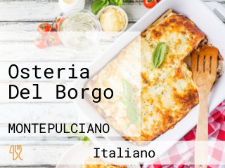 Osteria Del Borgo