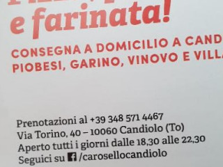 Pizzeria D'asporto Carosello