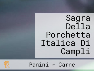 Sagra Della Porchetta Italica Di Campli