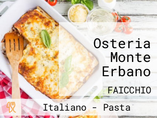 Osteria Monte Erbano