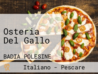 Osteria Del Gallo