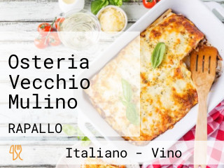 Osteria Vecchio Mulino