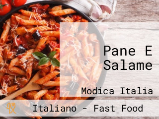 Pane E Salame