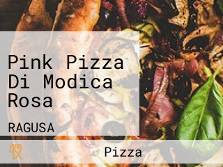Pink Pizza Di Modica Rosa