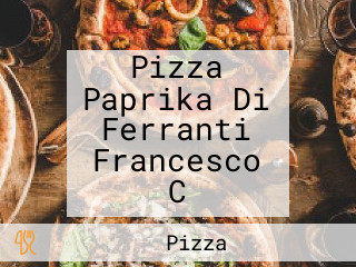 Pizza Paprika Di Ferranti Francesco C