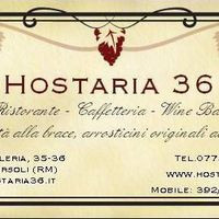 Hostaria 36 Ristorante CafÈ Wine Bar